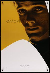 9k688 STAR TREK teaser 1sh '09 cool portrait image of Anton Yelchin as Chekov!