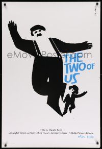 9k795 TWO OF US 1sh R05 wonderful art of Michel Simon & young boy by Saul Bass!