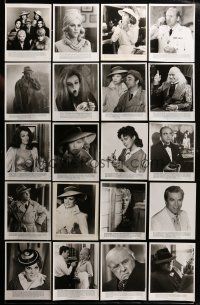 9m003 LOT OF 43 CHEAP DETECTIVE 8x10 STILLS AND PROMO BOOK '78 great portraits of the top stars!