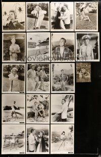 9m004 LOT OF 33 SOUTH PACIFIC 8x10 STILLS AND 18 BROCHURES '58 great portraits of the top stars!