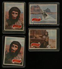 9m052 LOT OF 4 PLANET OF THE APES BUBBLE GUM CARDS '68 numbers 2, 26, 37, and 42!