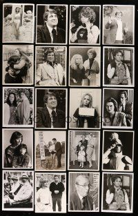 9m283 LOT OF 30 8X10 TV STILLS WITH PRINTED SNIPES ATTACHED '70s-90s a variety of television scenes!