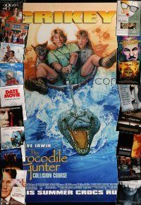 9m334 LOT OF 30 UNFOLDED DOUBLE-SIDED 27x40 ONE-SHEETS '90s-00s a variety of great movie images!
