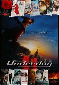 9m412 LOT OF 17 UNFOLDED DOUBLE-SIDED 27x40 MOSTLY FAMILY ONE-SHEETS '90s-00s great movie images!
