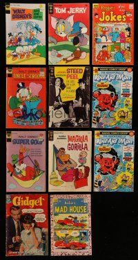 9m041 LOT OF 11 COMIC BOOKS '60s-80s Disney, Tom & Jerry, Archie, Kool-Aid Man, Gidget & more!