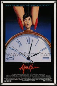 9p029 AFTER HOURS style B 1sh '85 Martin Scorsese, great art by Mattelson!