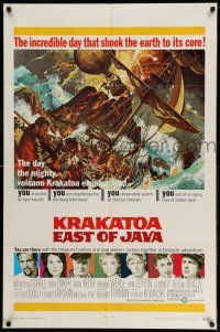 9p464 KRAKATOA EAST OF JAVA style A 1sh '69 the incredible day that shook the Earth to its core!