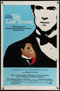 9p476 LAST TYCOON 1sh '76 Robert De Niro, Jeanne Moreau, Elia Kazan, artwork by Richard Amsel!