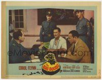 9r570 BIG BOODLE LC #7 '57 Havana Cuba policemen show Errol Flynn the stolen money!