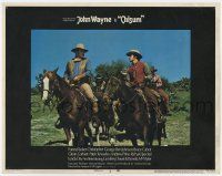 9r616 CHISUM int'l LC #1 '70 The Legend big John Wayne on horseback with other cowboys!