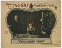 9r630 CROWN OF LIES LC '26 Pola Negri goes from servant girl to Queen of a mythical country!
