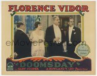 9r654 DOOMSDAY LC '28 pretty Florence Vidor regrets marrying a rich man instead of Gary Cooper!