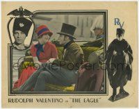 9r663 EAGLE LC '25 great c/u of Vilma Banky & Ruldolph Valentino in horse-drawn buggy!