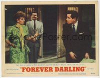 9r680 FOREVER DARLING LC #6 '56 angel James Mason between Desi Arnaz & Lucille Ball, I Love Lucy!