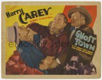 9r140 GHOST TOWN TC '36 cowboy Harry Carey saves Ruth Findlay from bad guys!