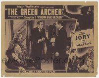 9r701 GREEN ARCHER chapter 1 LC '40 from Edgar Wallace story, Victor Jory, Prison Bars Beckon!