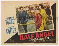 9r707 HALF ANGEL LC #7 '51 Loretta Young, Joseph Cotten, confessions of a lady sleepwalker!
