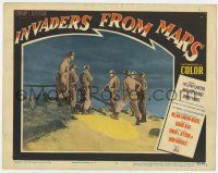 9r755 INVADERS FROM MARS LC #2 '53 William Cameron Menzies sci-fi classic, soldiers prepare to dig!