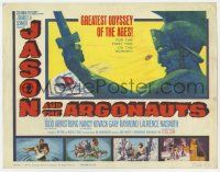 9r189 JASON & THE ARGONAUTS TC '63 special effects by Ray Harryhausen, cool art of colossus!