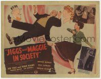 9r191 JIGGS & MAGGIE IN SOCIETY TC '48 George McManus art, Joe Yule with cigar & Renie Riano!