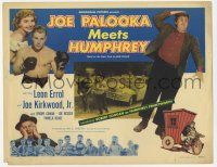 9r192 JOE PALOOKA MEETS HUMPHREY TC '50 comic strip boxing, Leon Errol, Joe Kirkwood Jr.!