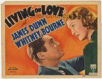 9r222 LIVING ON LOVE TC '37 James Dunn shares an apartment w/ Whitney Bourne, but they don't meet!