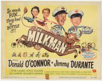 9r252 MILKMAN TC '50 wacky art of Donald O'Connor & Jimmy Durante on cow + sexy Piper Laurie!