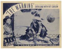 9r835 OVERLAND WITH KIT CARSON chapter 12 LC '39 Native American unties Wild Bill Elliot, Warning!