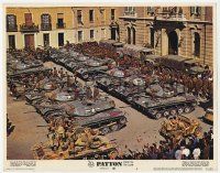 9r845 PATTON LC #4 '70 cool image of WWII tanks & soldiers, directed by Franklin J. Schaffner!