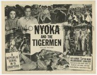 9r303 PERILS OF NYOKA TC R52 Republic serial, Kay Aldridge, Clayton Moore, Nyoka and the Tigermen!