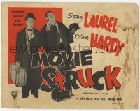 9r306 PICK A STAR TC R40s great image of wacky musicians Stan Laurel & Oliver Hardy, Movie Struck!