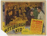 9r308 PITTSBURGH KID TC '41 boxer Billy Conn, Veda Ann Borg, Dick Purcell, Alan Baxter & Hale!