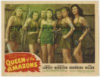 9r870 QUEEN OF THE AMAZONS LC #4 '47 Amira Moustafa & her sexy leopard-suited companions!