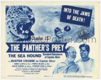 9r354 SEA HOUND chapter 13 TC R55 Buster Crabbe serial, The Panther's Prey, into the jaws of death!