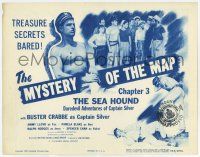9r357 SEA HOUND chapter 3 TC R55 Buster Crabbe serial, Mystery of the Map, treasure secrets bared!