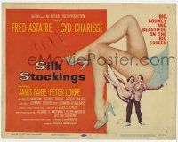 9r389 SILK STOCKINGS TC '57 musical version of Ninotchka with Fred Astaire & Cyd Charisse!