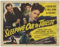 9r400 SLEEPING CAR TO TRIESTE TC '49 Jean Kent, a thousand miles of thrills, drama & excitement!