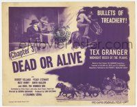 9r444 TEX GRANGER chapter 3 TC '47 Columbia serial, Dead or Alive, bullets of treachery!