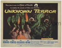 9r517 UNKNOWN TERROR TC '57 they dared enter the Cave of Death to explore the secrets of HELL!