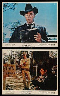 9s133 5 CARD STUD 2 color 8x10 stills '68 cowboys Robert Mitchum, Roddy McDowall!