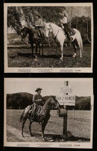 9s960 LADY FROM TEXAS 2 8x10 stills '51 great images of Howard Duff, Mona Freeman!