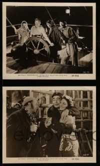 9s691 ADVENTURE'S END 4 8x10 stills R49 cool images of Diana Gibson, Glenn Strange and sailors!