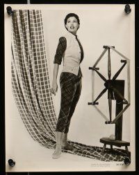 9s358 BRIGADOON 8 8x10 stills '54 portraits of sexy Cyd Charisse modeling outfits!