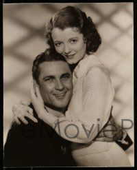 9s944 CHANGE OF HEART 2 8x10 stills '34 great images of Janet Gaynor, Charles Farrell!