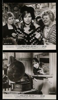 9s287 FUNNY GIRL 10 9x9.25 stills '69 Barbra Streisand & Omar Sharif, William Wyler!
