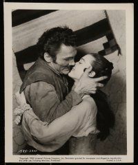 9s531 KISS OF FIRE 6 8x10 stills '55 Jack Palance as El Tigre & sexy Barbara Rush!