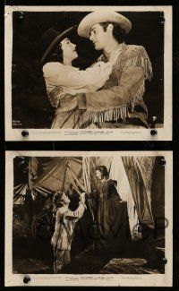 9s746 KIT CARSON 4 8x10 stills '40 Jon Hall with sexiest Lynn Bari and Dana Andrews!