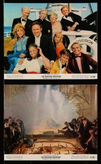 9s057 POSEIDON ADVENTURE 8 color 8x10 stills '72 Gene Hackman, Ernest Borgnine, Winters, top cast!