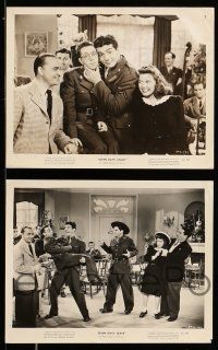 9s784 SEVEN DAYS' LEAVE 4 8x10 stills '42 Victor Mature & top radio entertainers!