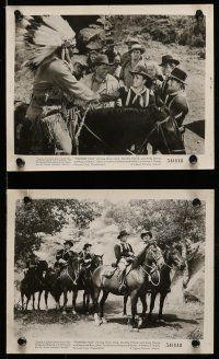 9s417 THUNDER PASS 8 8x10 stills '54 Dane Clark, Dorothy Patrick, Kiowa & Comanche Native Americans